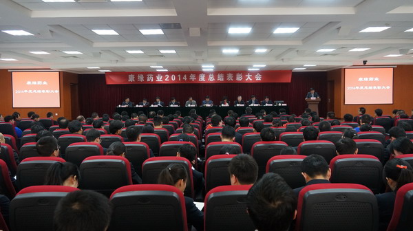 九五至尊电子游戏药业2014年度总结暨表彰大会圆满召开  